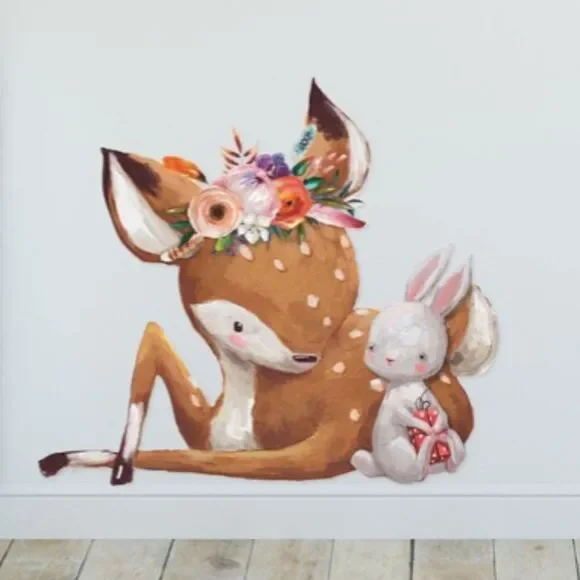 Cartoon Animals Wall Sticker - Picture 1 of 5